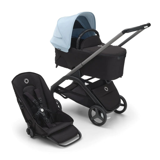 BUGABOO DRAGONFLY COMPLETE STROLLER + BASSINET