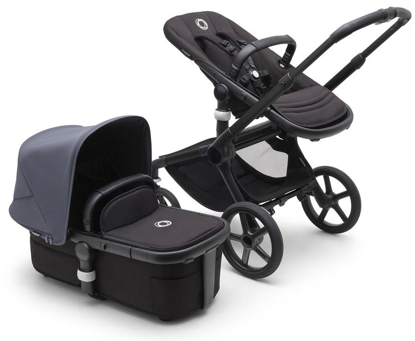 bugaboo stroler BUGABOO FOX 5 BASSINET AND SEAT COMPLETE FULL-SIZE STROLLER — Little Luxury