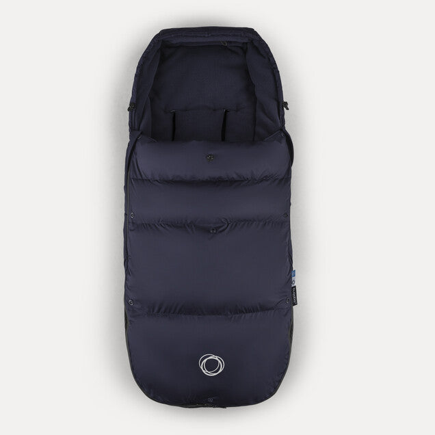 BUGABOO THERMOLITE® PERFORMANCE FOOTMUFF . DEEP INDIGO BUNTING BUGABOO