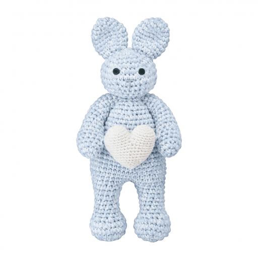 BUNNY FRIEND LOVE LIGHT BLUE