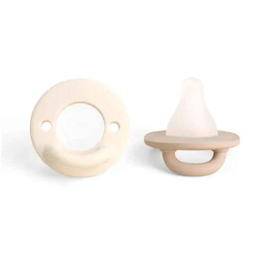 ITZY RITZY *NEW* LATCH & SOOTHE™ BREASTLIKE PACIFIER - TAUP . TAUPE PACIFIER ITZY RITZY