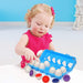 PLAYKIDZ SHAPE SORTING EGGS - A DOZEN PIECES FOR MIXING AND MATCHING COLOR OR SHAPE TOYS PLAYKIDIZ