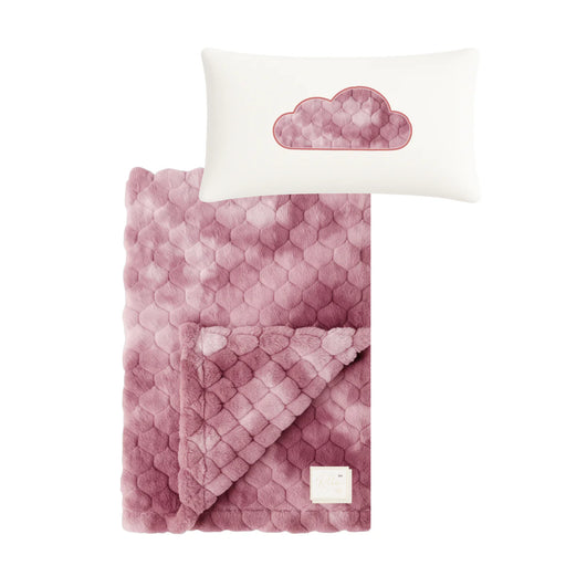 RITZ BABY FUZZY BLANKET BUBBLY MELANGE . PINK BLANKETS RITZ