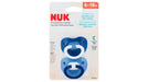 NUK ORTHODONTIC PACIFIER, 6-18 MONTHS, 2 PACK, ASSORTED COLORS PACIFIER NUK USA