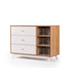 DADADA CENTRAL PARK 3-DRAWER, TWO SHELF NURSERY DRESSER FURNITURE DADADA