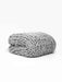 Chunky Knit Blanket in Grey
