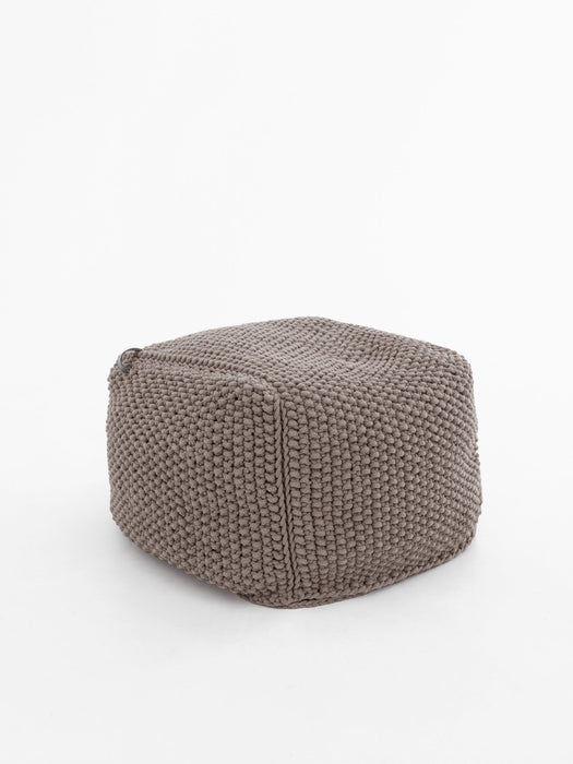 Pouf Square Recycled Coffee Pouf Anzy Home