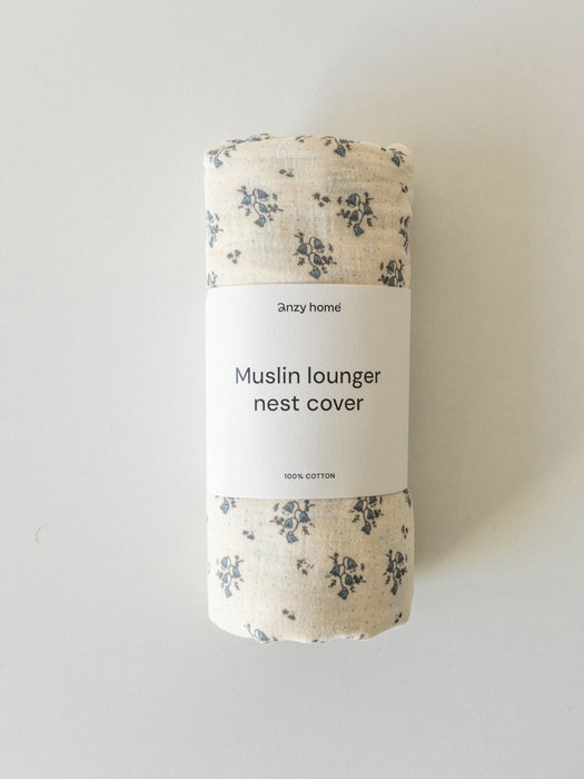 Muslin Cover for Lounger Nest Bassinet & Cradle Accessories Anzy Home