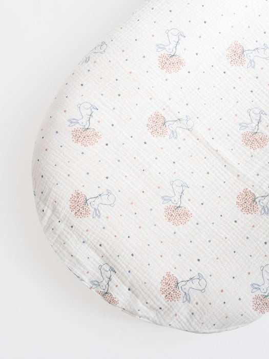 Muslin Cover for Lounger Nest Rabbits Bassinet & Cradle Accessories Anzy Home