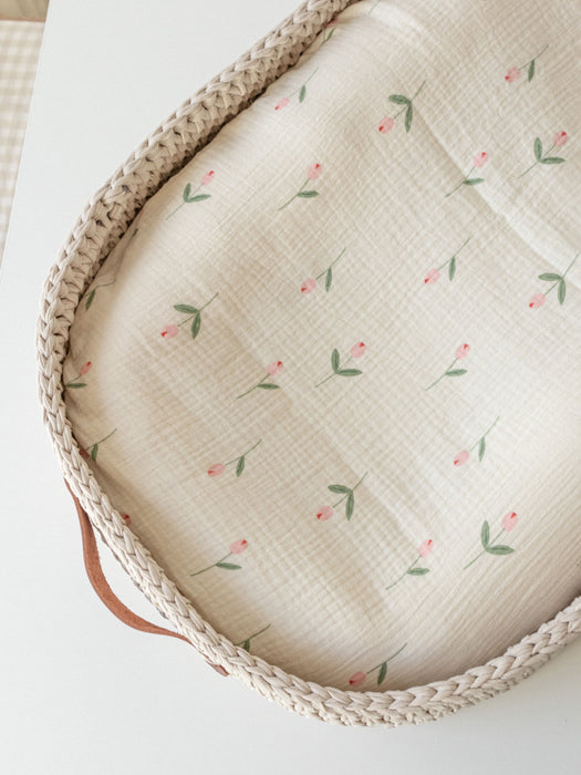Muslin Cover for Lounger Nest Bassinet & Cradle Accessories Anzy Home