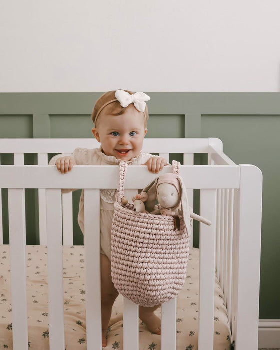 Crib Pocket Organizers Pearl Baskets Anzy Home