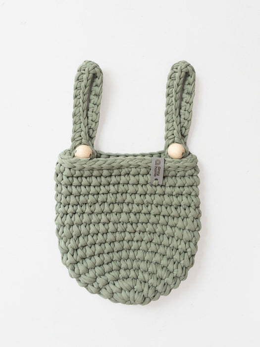 Crib Pocket Organizers Sage Green Baskets Anzy Home