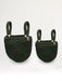 Crib Pocket Organizers Set of 2 baskets Khaki Baskets Anzy Home