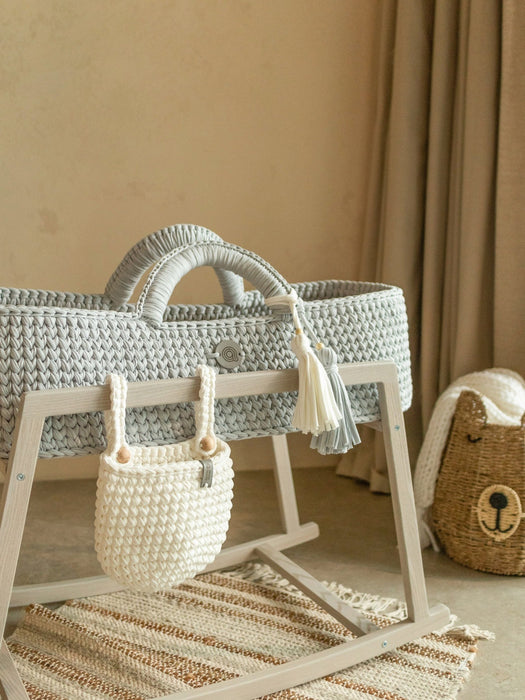 Crib Pocket Organizers Baskets Anzy Home