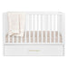 HUSHCRIB 4-IN1 CONVERTIBLE CRIB WITH TRUNDLE BED, WHITE