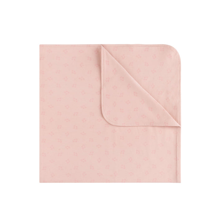 Ditsy Print Blanket Peach Pink Baby & Toddler Tricot Bebe