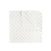 Ditsy Print Blanket White Teal Baby & Toddler Tricot Bebe