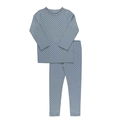Ditsy Print Pajamas Blue Tricot Bebe