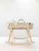 Doll Moses Basket Macrame Hood w/Rocking Stand Dolls, Playsets & Toy Figures Anzy Home