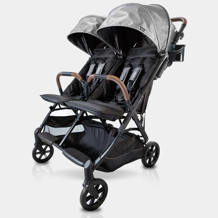 STROLEE DOUBLE STROLLER V² COMPLETE BUNDLE . SHADOW DOUBLE STROLLER STROLEE