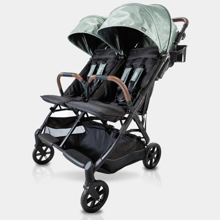 STROLEE DOUBLE STROLLER V² COMPLETE BUNDLE . SAGE DOUBLE STROLLER STROLEE