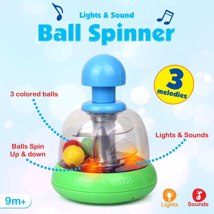 LIGHT AND SOUND BALL SPINER