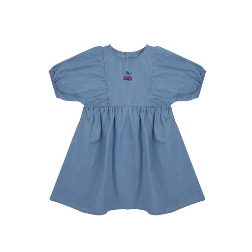 Denim Cherry Dress 8 Tricot Bebe