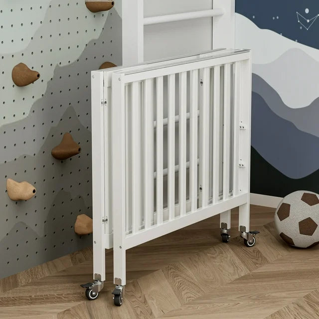 FIZZY BABY 3 LEVEL PORTABLE CRIB (FLAT) + FREE 3" MATTRESS FURNITURE FIZZY BABY