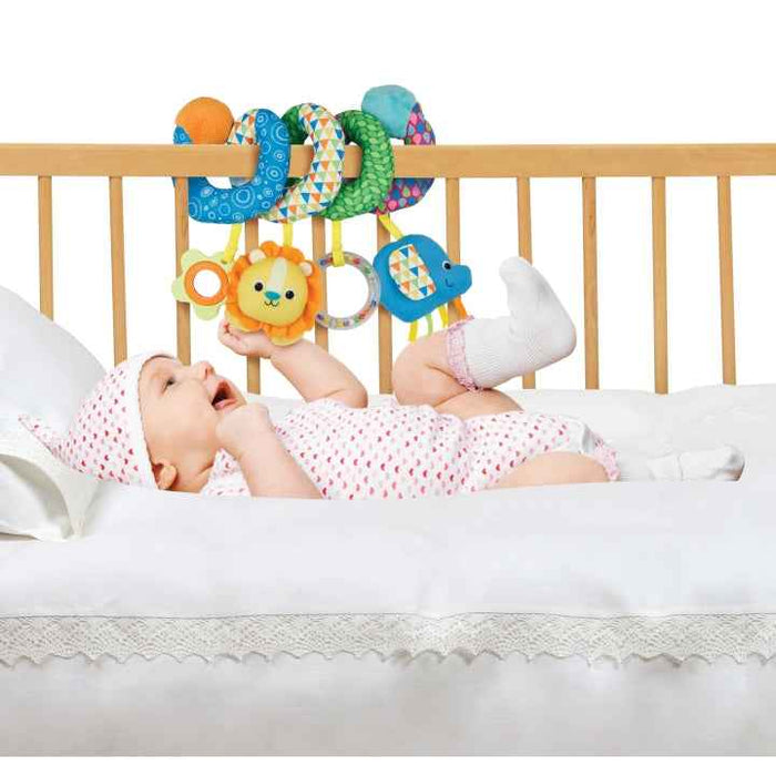 WINFUN TAKE-ALONG FUN SPIRAL TOY RATTLES WINFUN