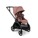 BUGABOO DRAGONFLY PLUS SEAT COMPLETE STROLLER . DUSTY PINK FULL-SIZE STROLLER BUGABOO
