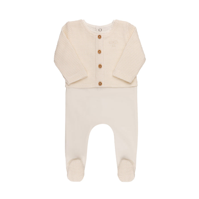 Faux Cardigan Layette Set (cotton edition)
