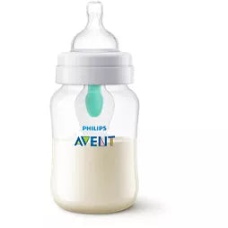 AVENT - ANTI-COLIC BABY BOTTLE WITH AIRFREE VENT, 9OZ, 1PK, CLEAR