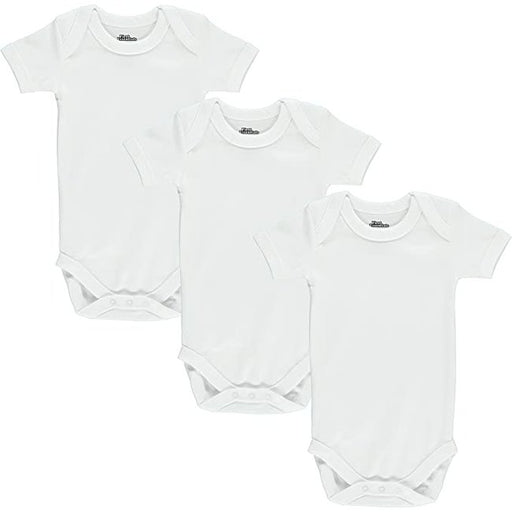 SHORT SLEEVE BODYSUITS 3PK 12-18M