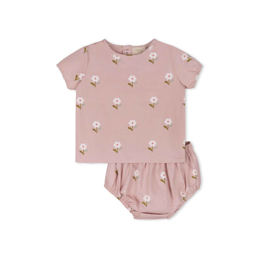 Poplin Floral 2 Pc Short Set Tricot Bebe