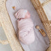 PINK SWADDLE & BEANIE GIFT SET