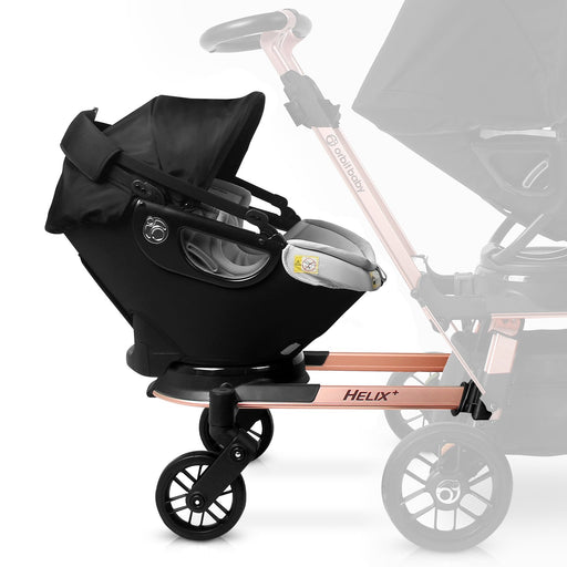 Helix+ with G5 Infant Car Seat Black Rose Gold Helix Orbit Baby