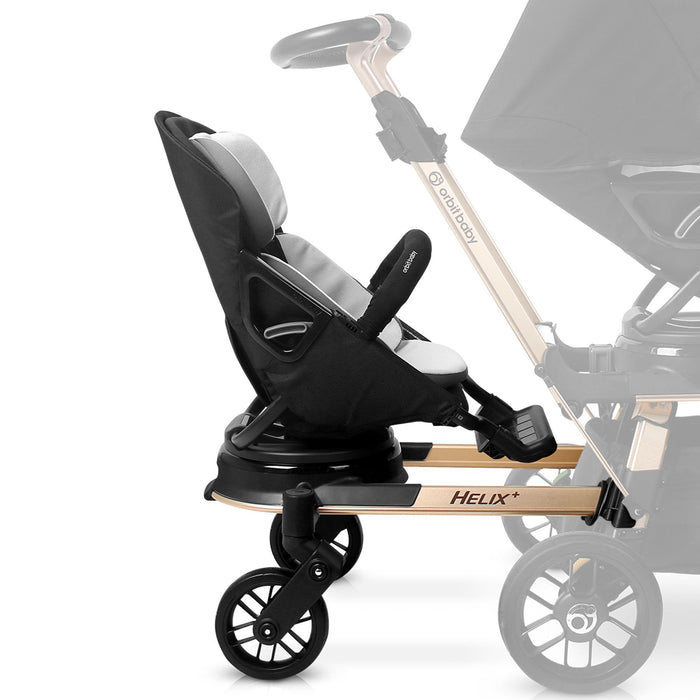 Helix+ with Stroller Seat Black Gold Helix Orbit Baby