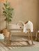 Standard Moses Basket with Round Hood Ecru Bassinets & Cradles Anzy Home