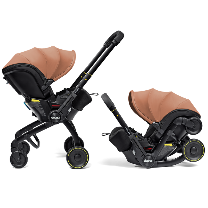 DOONA X INFANT CAR SEAT + LATCH BASE . TERRACOTTA CAR SEAT DOONA