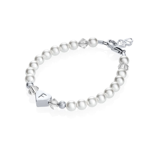 CRYSTAL DREAM INITIAL BRACELET