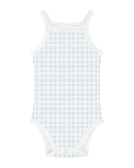 AIME CHILD GINGHAM SLEEVELESS UNDERSHIRTS PACK OF 3