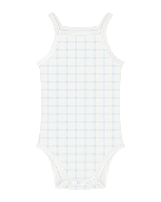 AIME CHILD GINGHAM SLEEVELESS UNDERSHIRTS PACK OF 3