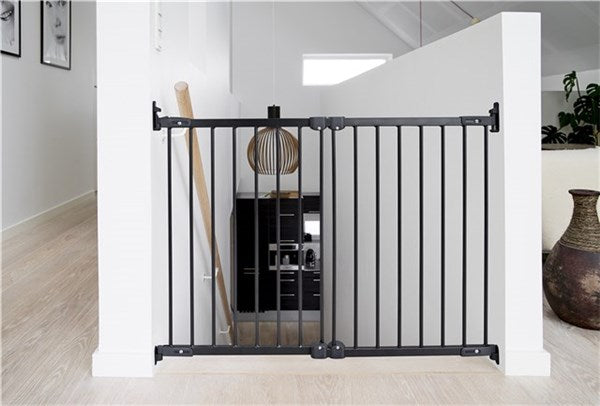 BABYDAN FLEXI FIT SAFETY GATE - BLACK METAL