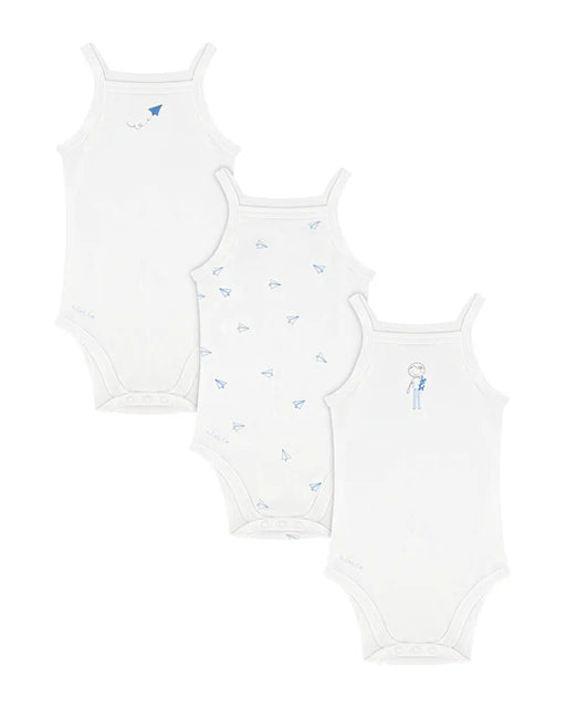 AIME CHILD ORIGINAL SLEEVELESS UNDERSHIRTS PACK OF 3 BOY UNDERSHIRTS AIME CHILD