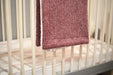 KIDU BABY BLANKET WEAVE NEWBORN COLLECTION CUDDLE FUZZY BLANKET FOUX FUR WOVEN LOOK