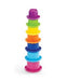 KIDOOZIE EARLYEARS STACK N` NEST CUPS EDUCATIONAL TOY, 7 PCS SET TOY KIDOOZIE