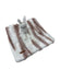 BEBE BEAUTE MINI BLANKET LOVEY . MARBLE MAUVE BLANKETS BEBE BEAUTE