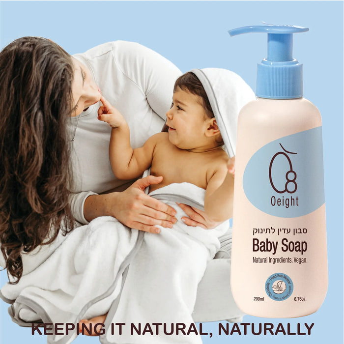 OEIGHT BABY BODY SOAP 6.76OZ