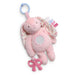 ITZY RITZY PINK BUNNY BITZY TRAVELER PLUSH TOY