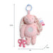 ITZY RITZY PINK BUNNY BITZY TRAVELER PLUSH TOY